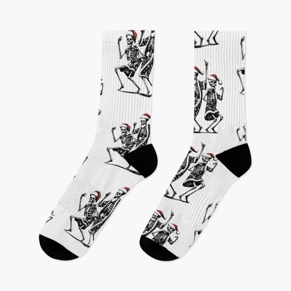 Item preview, Christmas Dancing Skeleton -Christmas funny designed and sold by GalaxyGraffiti.