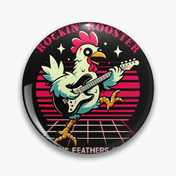 Item preview, Rockin' Rooster, Eletric Feathers Edition designed and sold by RafaelLima7.
