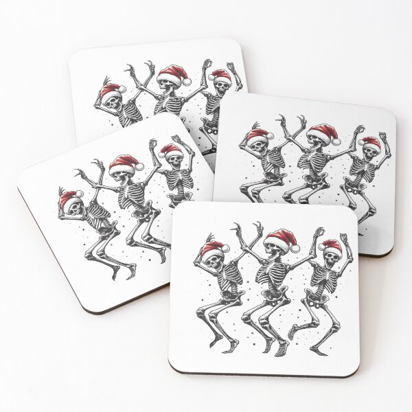 Item preview, Christmas Dancing Skeleton - Christmas funny designed and sold by GalaxyGraffiti.