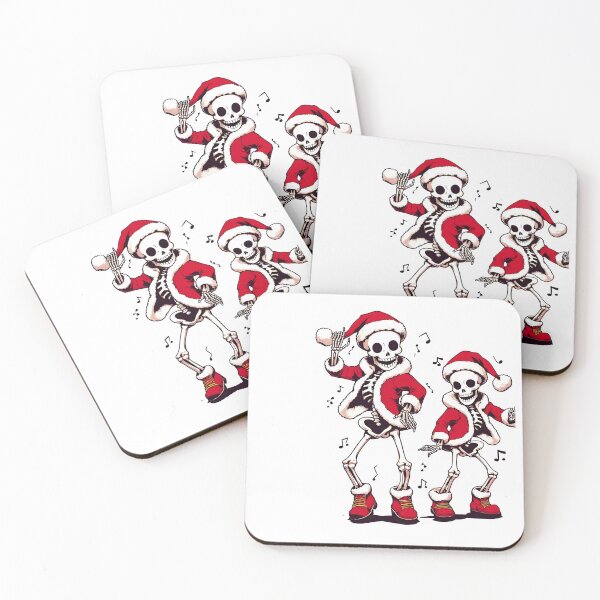 Item preview, Christmas Dancing Skeleton - Christmas funny designed and sold by GalaxyGraffiti.