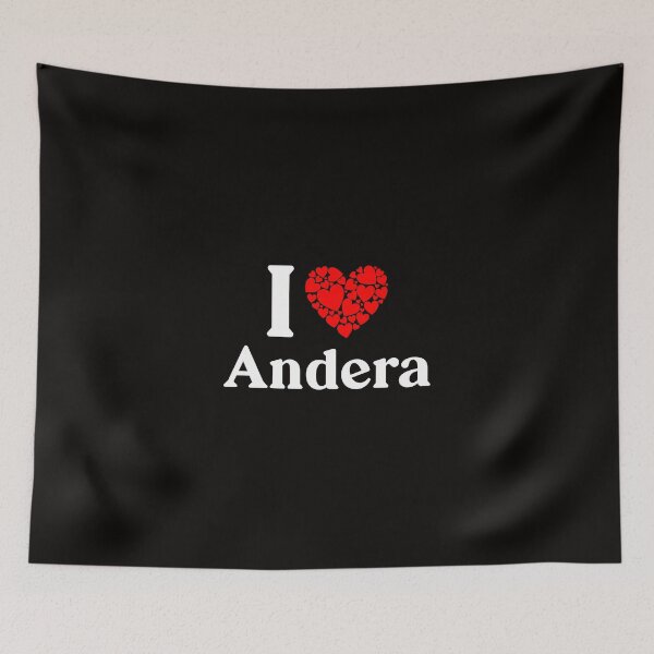 Item preview, Andera Heart - I Love Andera designed and sold by MiraclePitts.