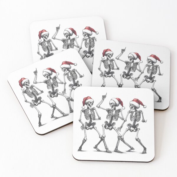 Item preview, Christmas Dancing Skeleton - Christmas funny designed and sold by GalaxyGraffiti.