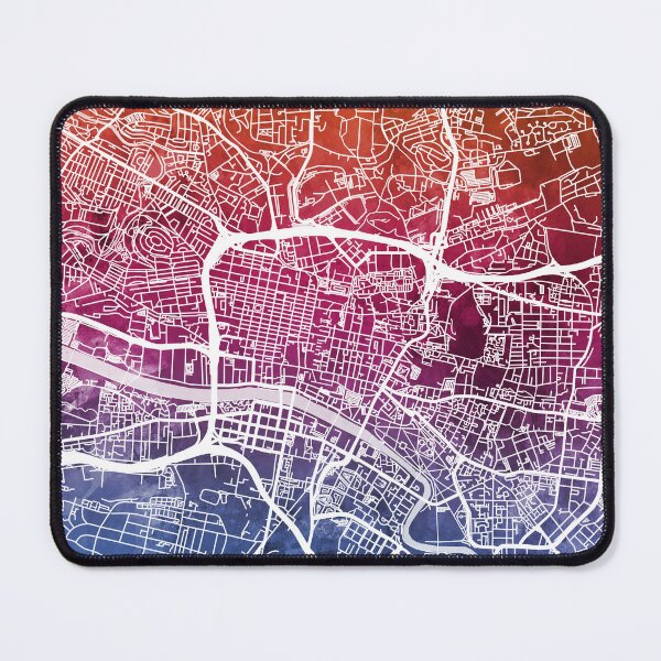 Item preview, Glasgow Street Map designed and sold by ArtPrints.