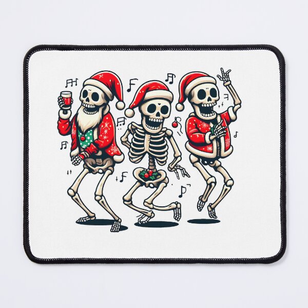 Item preview, Christmas Dancing Skeleton - Christmas funny designed and sold by GalaxyGraffiti.