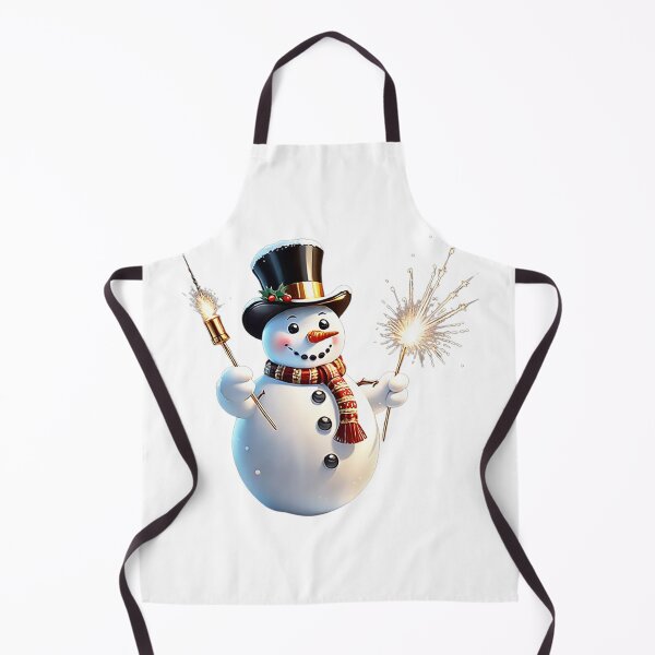 Item preview, SNOWMAN AND SPARKLER designed and sold by likbatonboot.