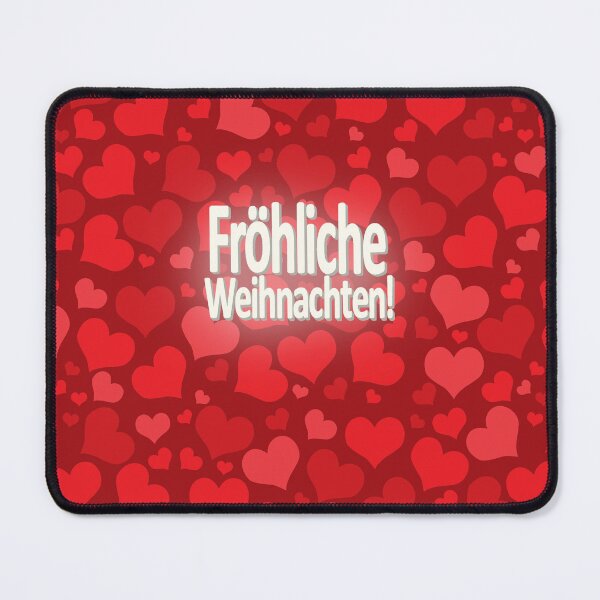 Item preview, fröhliche weihnachten herzen designed and sold by ZiphGames.