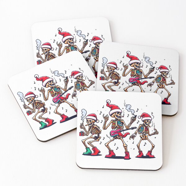 Item preview, Christmas Dancing Skeleton - Christmas funny designed and sold by GalaxyGraffiti.