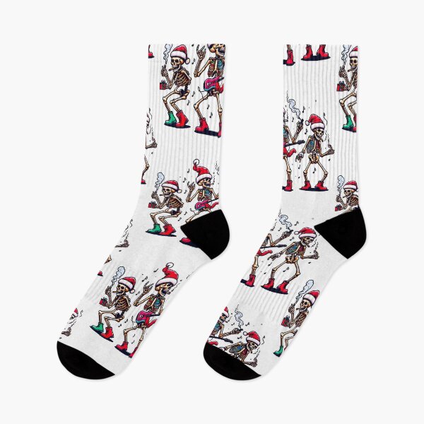 Item preview, Christmas Dancing Skeleton - Christmas funny designed and sold by GalaxyGraffiti.