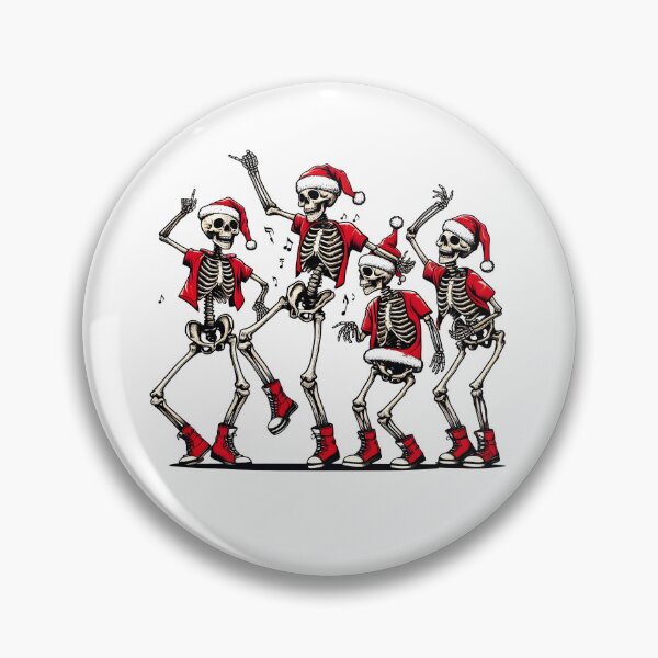 Item preview, Christmas Dancing Skeleton - Christmas funny designed and sold by GalaxyGraffiti.