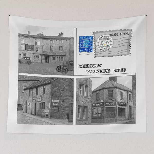 Item preview, Yorkshire Dales, vintage postcard  designed and sold by Millysuewood.
