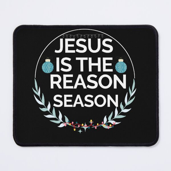 Item preview, Jesus is the reason for the season- christmas mug designed and sold by Faithandpattern.