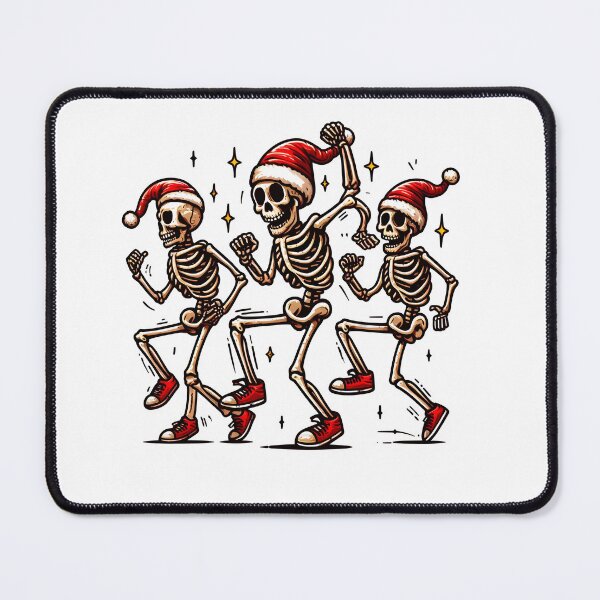 Item preview, Christmas Dancing Skeleton - Christmas funny designed and sold by GalaxyGraffiti.