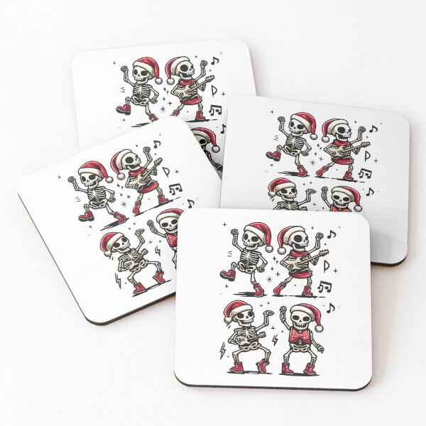 Item preview, Christmas Dancing Skeleton - Christmas funny designed and sold by GalaxyGraffiti.
