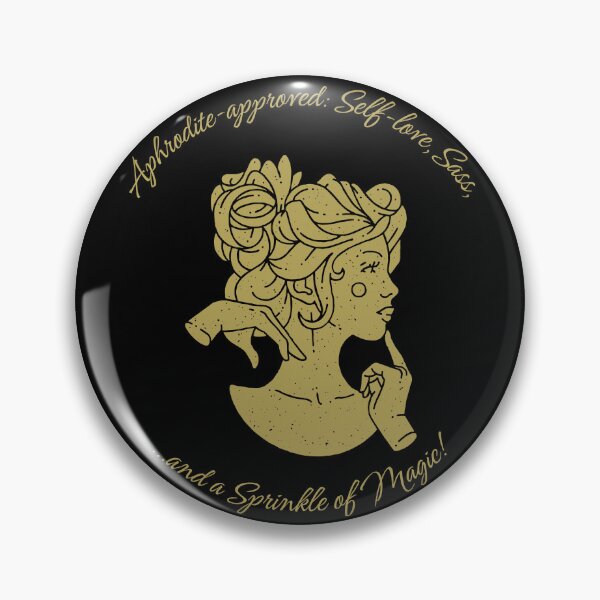 Item preview, Aphrodite Greek Goddess of Love and Beauty Quote designed and sold by TheLocoShop.