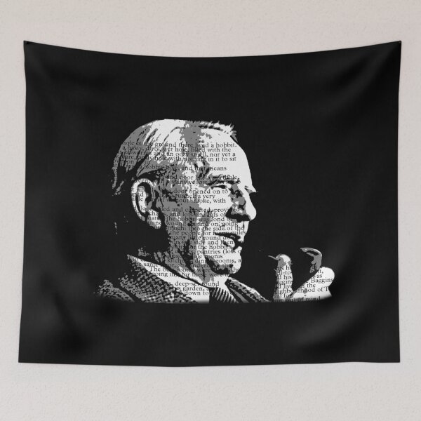Item preview, JRR Tolkien Smoking a Pipe designed and sold by tnicobradley.