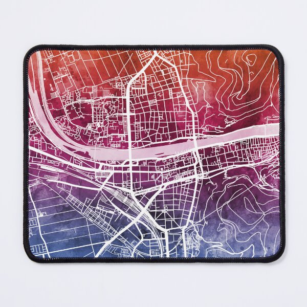 Item preview, Heidelberg Germany City Map designed and sold by ArtPrints.