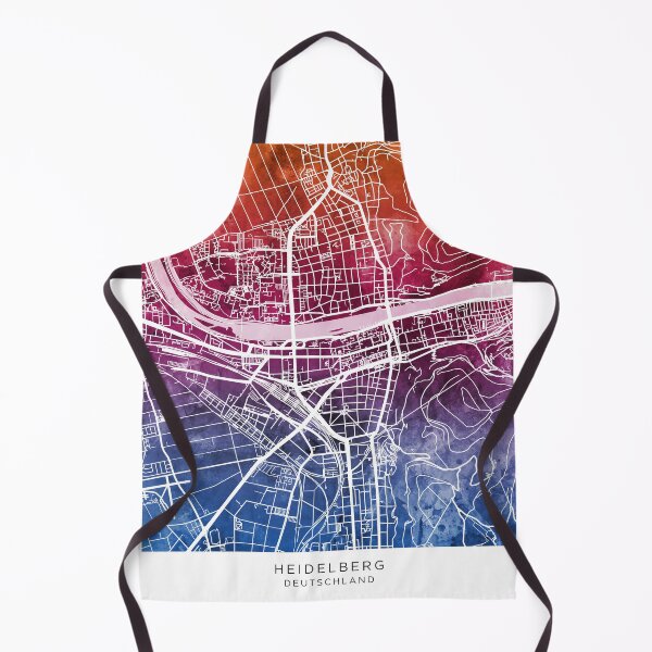 Item preview, Heidelberg Germany City Map designed and sold by ArtPrints.