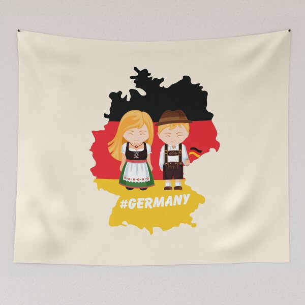 Item preview, Germany Flag Map designed and sold by Stefan Z..