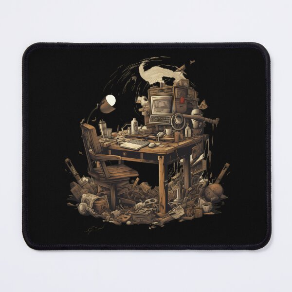 Item preview, Messy Desk designed and sold by FlexYourMind.