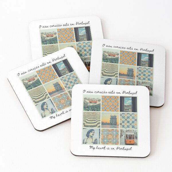 Item preview, My Heart is in Portugal. Tiles, Tram, Street Art and City Views designed and sold by PortugalGO.