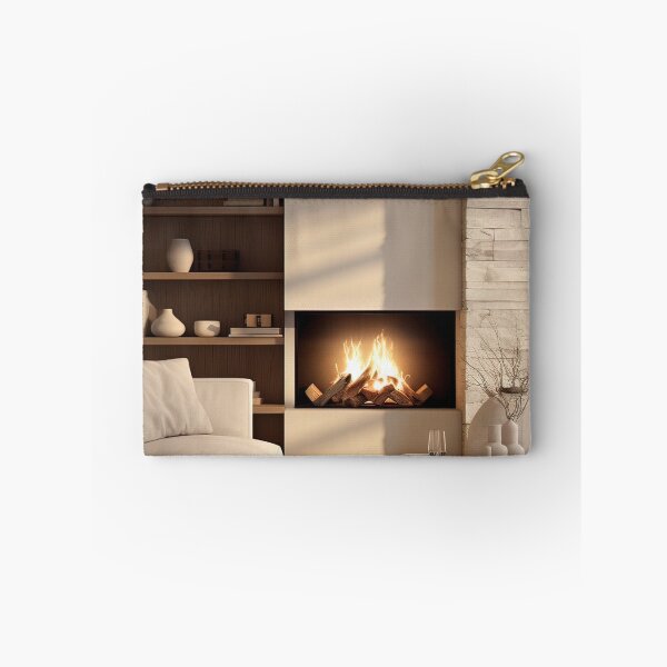 Item preview, Cozy Winter Evening by the Fireplace designed and sold by FireScreen.