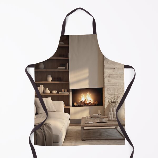 Item preview, Cozy Winter Evening by the Fireplace designed and sold by FireScreen.