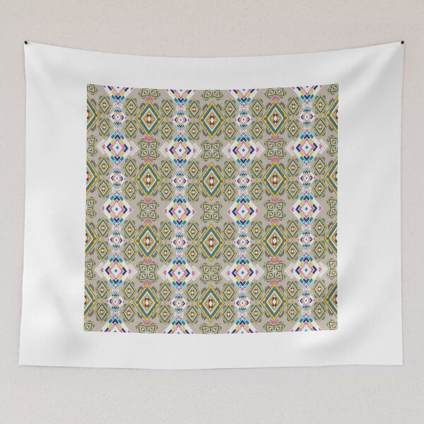 Aperçu de l'œuvre Multicolor beautiful geometric pattern stripe seamless  créée et vendue par NarongStocker37.