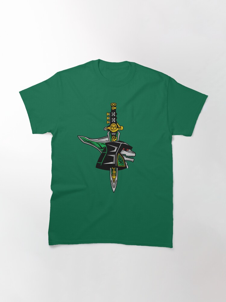 Thumbnail 2 of 7, Classic T-Shirt, Old School Dragon Ranger Tattoo designed and sold by Randy Verschueren.