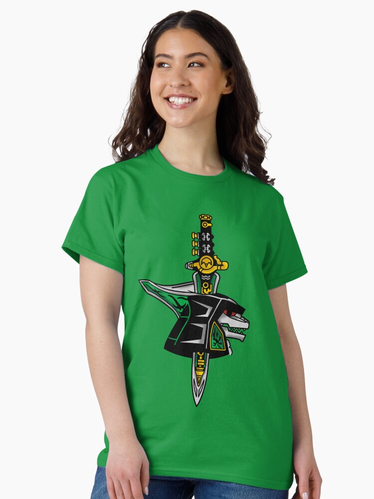 Thumbnail 1 of 7, Classic T-Shirt, Old School Dragon Ranger Tattoo designed and sold by vieke.