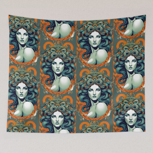 Item preview, "Medusa's Enchantment" designed and sold by ArtistKunal123.