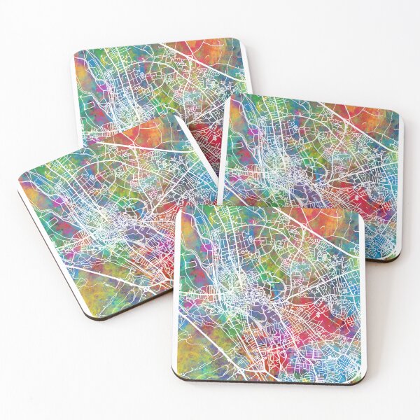 Item preview, Mapa de la ciudad de Oxford, Inglaterra designed and sold by ArtPrints.