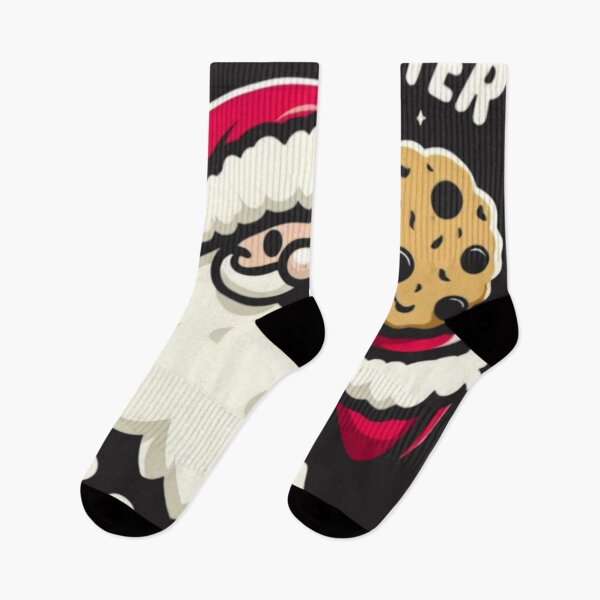 Item preview, Santa Cookie Monster Christmas Merry designed and sold by KitonicTees.