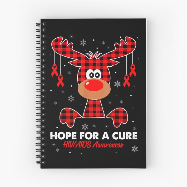 Item preview, Hope for a Cure HIV  AIDS Awareness Funny Christmas gift designed and sold by defabiosofxs.
