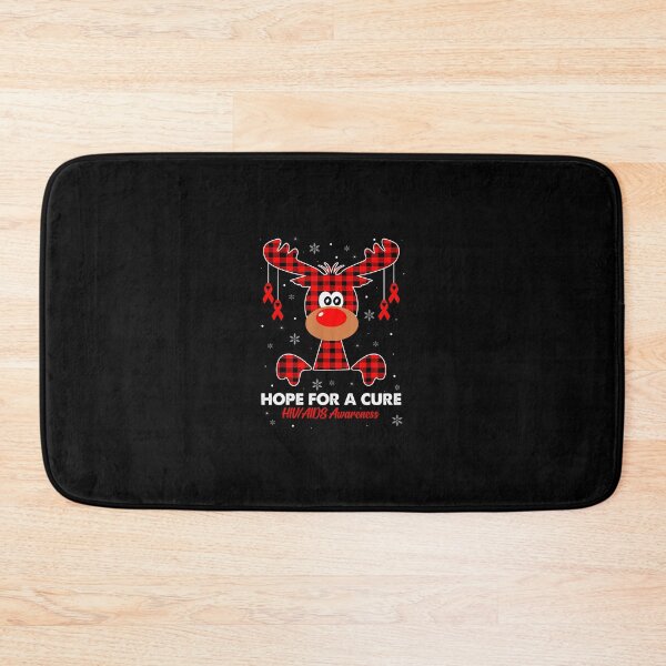 Item preview, Hope for a Cure HIV  AIDS Awareness Funny Christmas gift designed and sold by defabiosofxs.