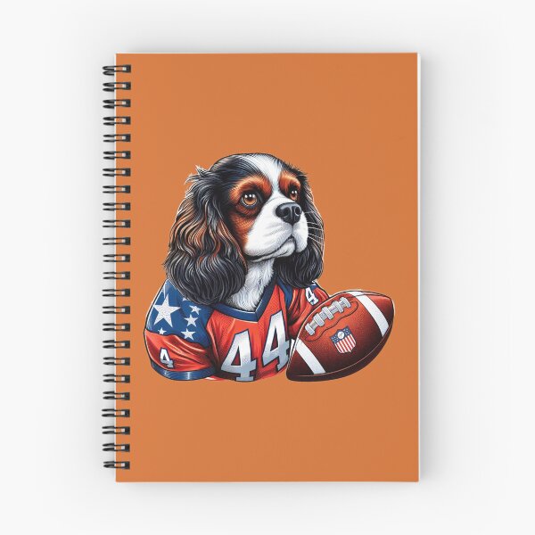 Item preview, Tri Colour Cavalier American Footballer designed and sold by barksandsqueaks.