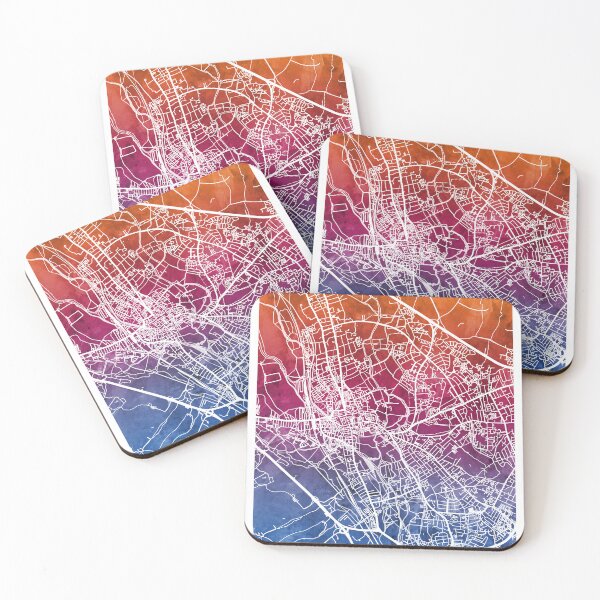 Item preview, Mapa de la ciudad de Oxford, Inglaterra designed and sold by ArtPrints.