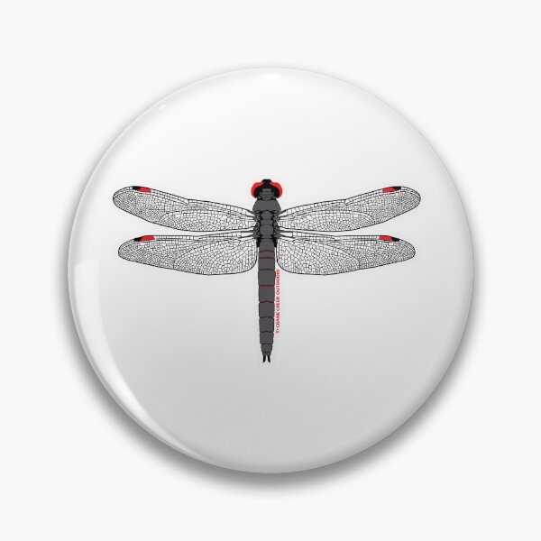 Item preview, Grey, Colorful Dragonfly designed and sold by CraneCreek.