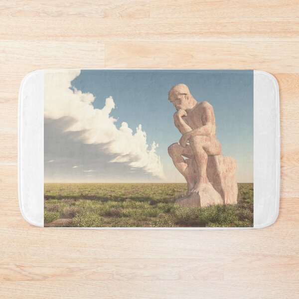Item preview, Thinker sculpture in a landscape designed and sold by MIRO3D.