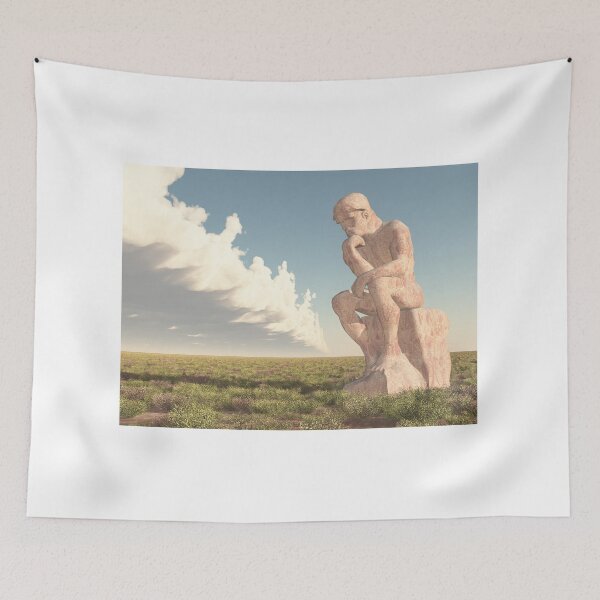 Item preview, Thinker sculpture in a landscape designed and sold by MIRO3D.
