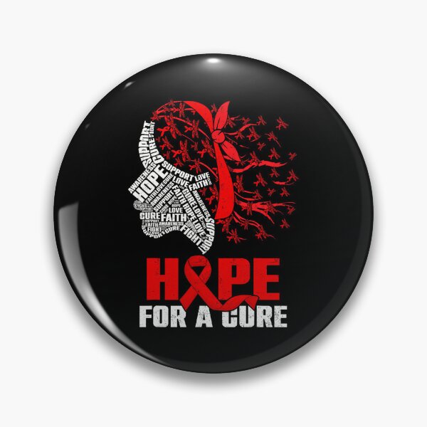 Item preview, Hope For A Cure HIV AIDS Awareness Day Messy Bun Hair Women designed and sold by defabiosofxs.