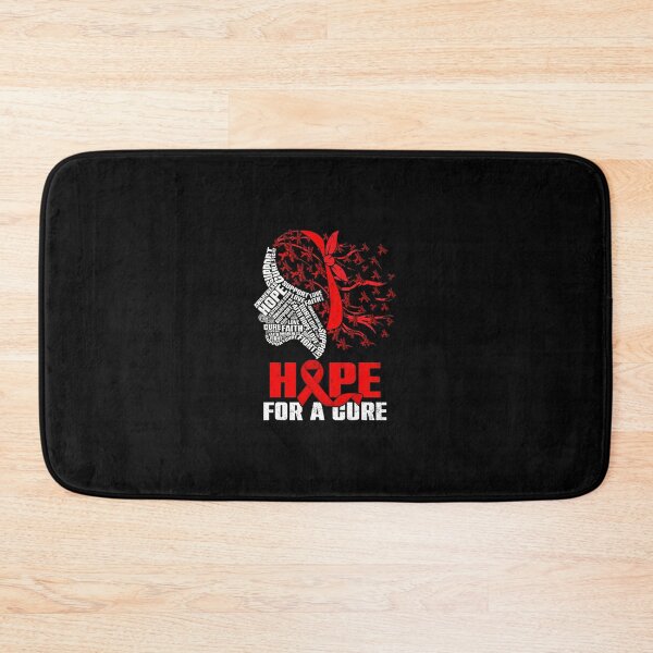 Item preview, Hope For A Cure HIV AIDS Awareness Day Messy Bun Hair Women designed and sold by defabiosofxs.
