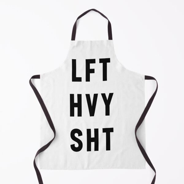 Item preview, lft hvy sht quote - gym rat saying fitness yoga work out motivational designed and sold by Jesticker.