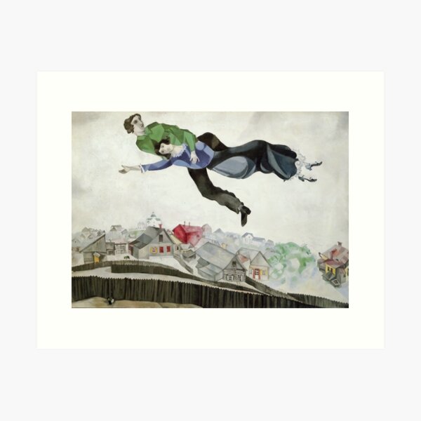 Item preview, marc chagall surrealism art designed and sold by The art world.