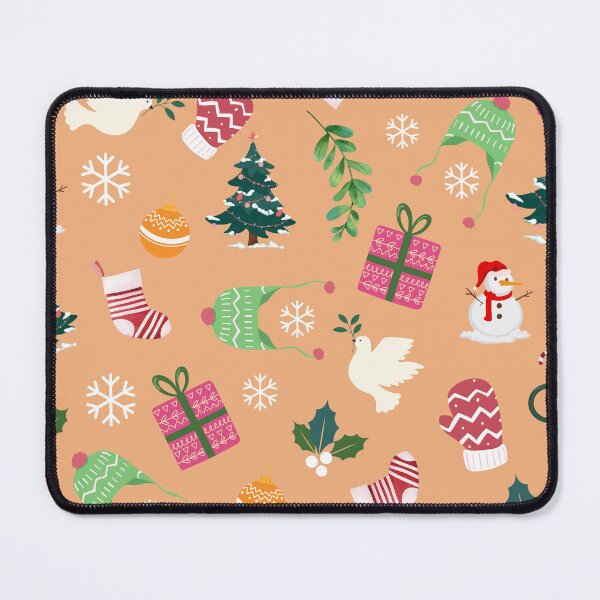 Item preview, Beige Christmas background designed and sold by GasconyPassion.