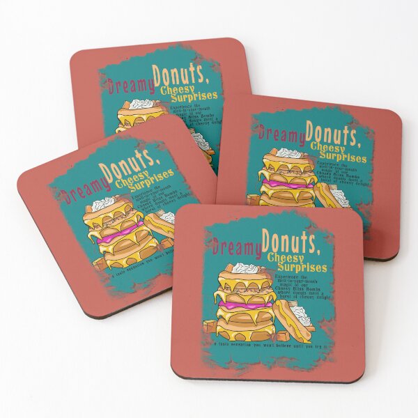 Item preview, Cheesy Bliss Bombs Retro Delight Poster designed and sold by Fun Funky Designs.