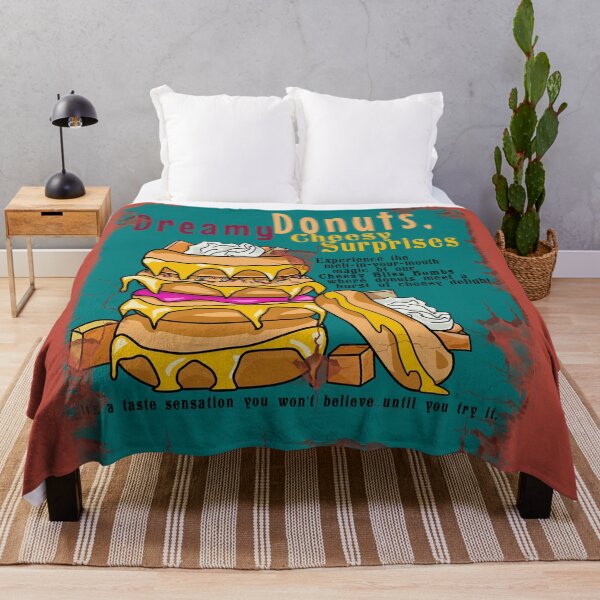 Item preview, Cheesy Bliss Bombs Retro Delight Poster designed and sold by Fun Funky Designs.
