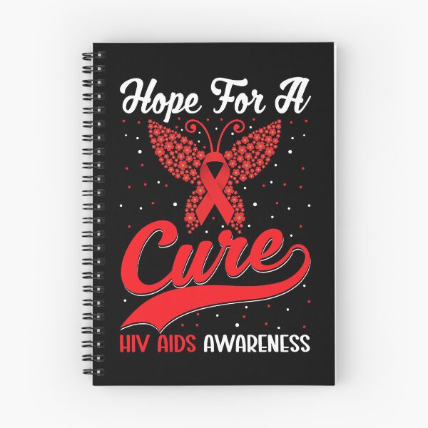 Item preview, Hope For A Cure HIV Aids Awareness Red Ribbon Butterfly designed and sold by defabiosofxs.