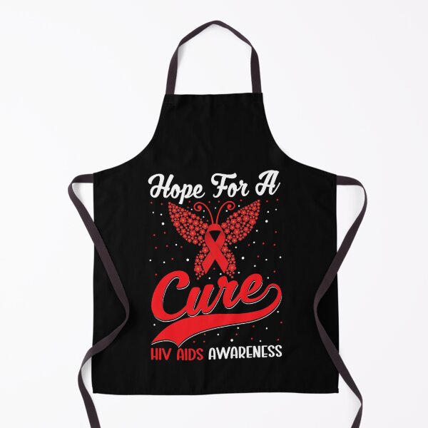 Item preview, Hope For A Cure HIV Aids Awareness Red Ribbon Butterfly designed and sold by defabiosofxs.