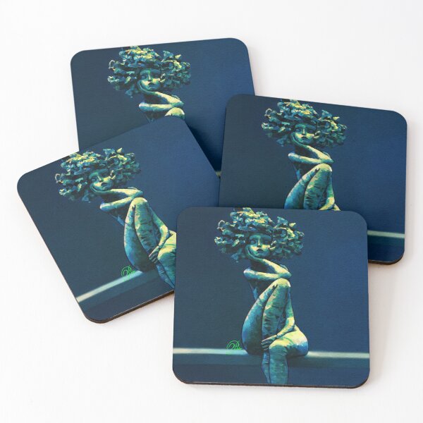 Item preview, green girl art  designed and sold by Pardis-arts.