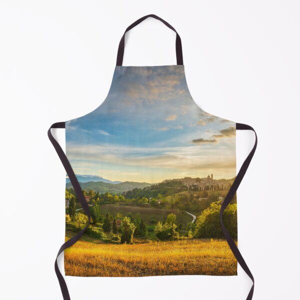 Item preview, Urbino city and the contryside landscape at sunset. Marche, Italy designed and sold by Stefano Orazzini.